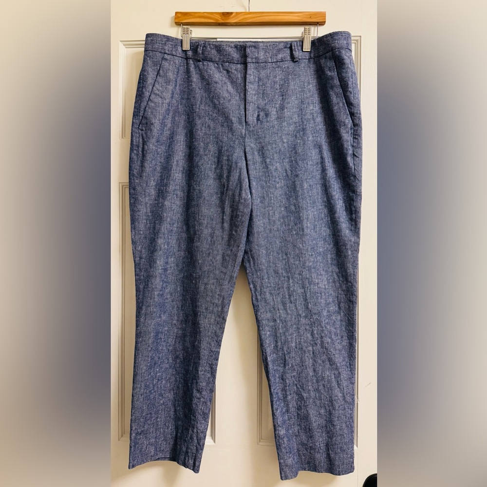 EUC Banana Republic Factory Linen Avery Pants (14)
